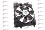 Ventilator radiator Honda Cr-V 07-12, motor: 2.4, vetilator AC, 295 mm; 2 pini, SRLine, 38611-PNA-003; 38615-REZ-A01