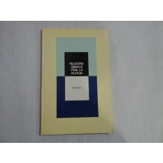 FILOSOFIA GREACA PINA LA PLATON - INDICI