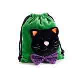 Cumpara ieftin Saculet dulciuri Halloween catifea multicolora cm 14,5x18 H