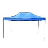 Cort tip pavilion albastru 3mx4.5m, inaltime reglabila, pliabil Breckner Germany