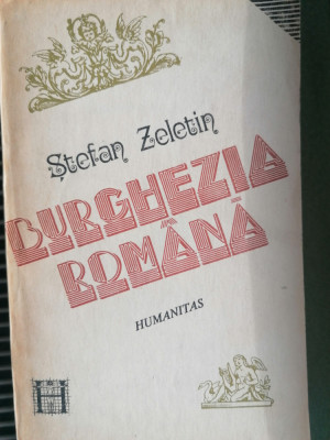 Burghezia romana - Stefan Zeletin foto