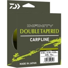 Fir Inaintas DAIWA Double Tapered Mono, Olive Green, 7.25kg-16Lbs, 0.33mm, 320m foto