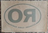 Abtibild "RO Automobil Clubul Roman", perioada comunista