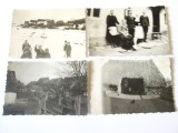 Cumpara ieftin Rar! Jidvei(Seiden)-Valea T&acirc;rnavei Mici lot 4 fotografii colecție 80x58/78x51/77x54 mm realizate de un soldat din trupele naziste de ocupație sep.1944