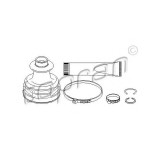 Kit burduf planetara FORD MONDEO III Limuzina (B4Y) (2000 - 2007) TOPRAN 301 937