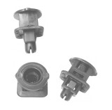 Clema, clips fixare Fiat 500 ani 07.2015-; ornamente exterioare pervaz, partea inferioara, set 5 buc, 51934464
