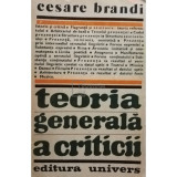 Mariana Badea - Teoria generala a criticii (Editia: 1985)