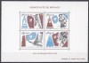 Monaco 1988 - Jocurile Olimpice - Seul - Noi discipline feminine, Colita, MNH, Nestampilat