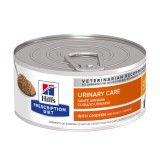 Cumpara ieftin Hill&#039;s Prescription Diet Feline c/d Minced Chicken, 156 g