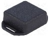 Carcasa ABS, 35mmx35mmx15mm, IP54, HAMMOND - 1551NFLBK