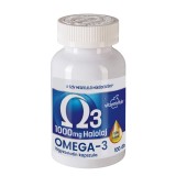 Capsule gelatinoase moi Omega 3 1000 mg din ulei de peste Beres 100 buc