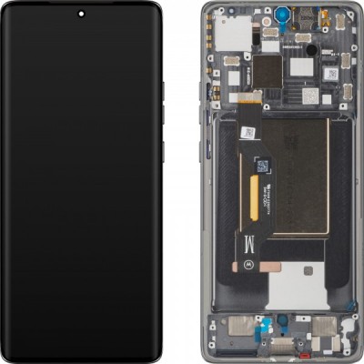 Display cu Touchscreen Motorola Edge 50, cu Rama, Gri (Koala Gray), Service Pack 5D68C25135 foto