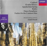 Aaron Copland - El Sal&oacute;n M&eacute;xico, Appalachian Spring, Rodeo - Detroit Symphony Orchestra / Antal Dorati - CD London Records