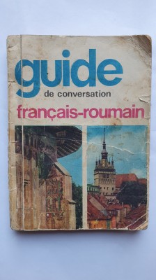 Guide de conversation Francais-Roumain, 1969, 190 pagini foto