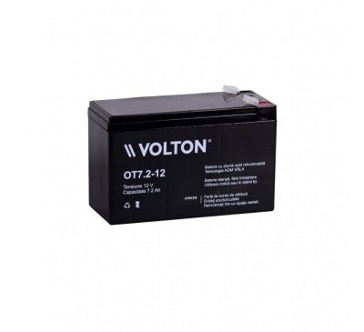 Acumulator plumb acid 12V 7.2Ah F1 T1 Volton foto