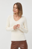 Cumpara ieftin Morgan pulover femei, culoarea alb, light