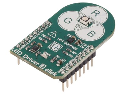Driver LED I2C Click Board - LED Driver 3 Click foto