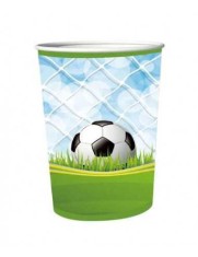 Set 8 pahare fotbal 235 ml foto