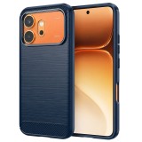 Husa Honor 600 Asteroid GSM Carbon Silicone, albastru