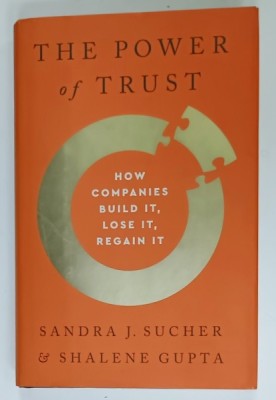 THE POWER OF TRUST , HOW COMPANIES BUILD IT , LOSE IT , REGAIN IT by SANDRA J. SUCHER and SHALENE GUPTA , 2021 foto