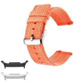 Curea material textil, compatibila cu Samsung Galaxy Watch9 40mm, Merigold Orange