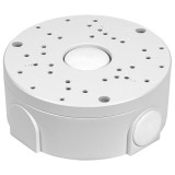 Cutie de jonctiune pentru camere de supraveghere, montaj sigur, alba