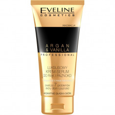 Eveline Cosmetics Argan&Vanilla crema hranitoare pentru maini si unghii 100 ml