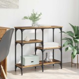 vidaXL Masă de consolă Lemn Vechi 80 x 29 x 75 cm Lemn compozit 882211