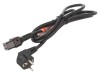 Cablu de alimentare CEE 7/7 la IEC C19 2m Negru