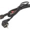 Cablu de alimentare CEE 7/7 la IEC C19 2m Negru