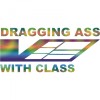 Sticker Cadillac , zDragging Ass With Class, , Autocolant Auto Statement din Folie Oracal