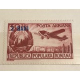 Timbre Romania Timbru Supratipar RPR 30 lei , bani