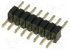 Conector 8 pini, seria {{Serie conector}}, pas pini 1.27mm, CONNFLY - DS1031-01-1*8P8BV3-1