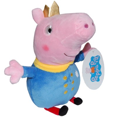 Jucarie din plus George print, Peppa Pig, 29 cm foto