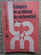 Culegere de probleme de matematica &ndash; Mihai Cocuz