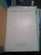 ENGLISH WITH A PURPOSE foto