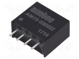 Convertor DC/DC 1W AIMTEC - Intrare 2,97-3,63VDC, Ieșire 5VDC, 200mA