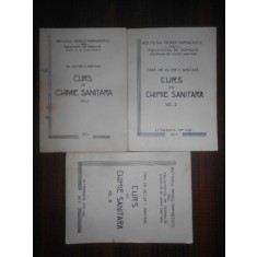 Victor T. Nastase - Curs de chimie sanitara 3 volume (1974)