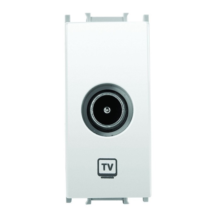 Priza TV de capat 1M Thea Optima Panasonic alb P-TO.TV.F