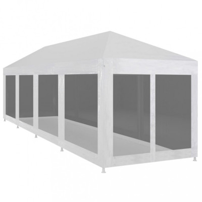 Cort de petrecere cu 10 pereti din plasa, 12 x 3 m GartenMobel Dekor foto