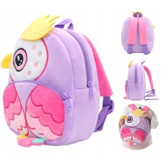 Ghiozdan Gradinita pentru Copii prescolari WePro Store, Model Papagal, plus, 26x24x10