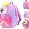 Ghiozdan Gradinita pentru Copii prescolari WePro Store, Model Papagal, plus, 26x24x10