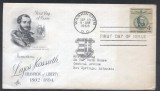 United States 1958 Lajos Kossuth FDC K.575