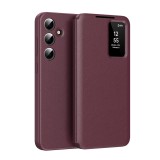 Husa tip carte Samsung Galaxy A16 4G SmartView Series, rosu