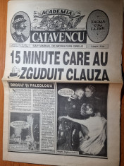 ziarul catavencu anul 3,nr. 16 din 27 aprilie - 3 mai 1993 foto