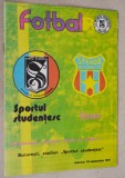 Program Fotbal Sportul Studentesc - Steaua - 23 septembrie 1987