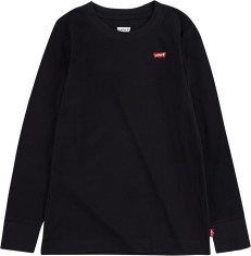 Bluza cu maneca lunga copii Levi s LVB L S BATWING CHESTHIT TEE, negru, 14 ani, 164 cm - OUTLET
