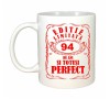 Cana alba personalizata, Editie Limitata 94 ani, INOVATIX&reg;. 330ml, Oem