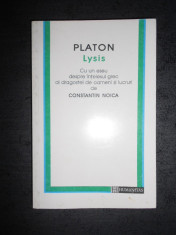 PLATON - LYSIS foto