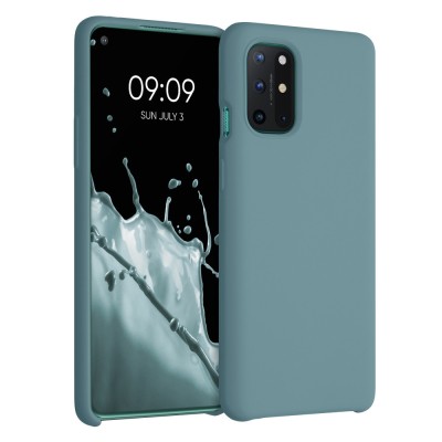 Husa pentru OnePlus 8T, Silicon, Verde, 53683.207, kwmobile foto